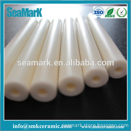 high temperature 99 alumina ceramic pipe/ ceramic tube